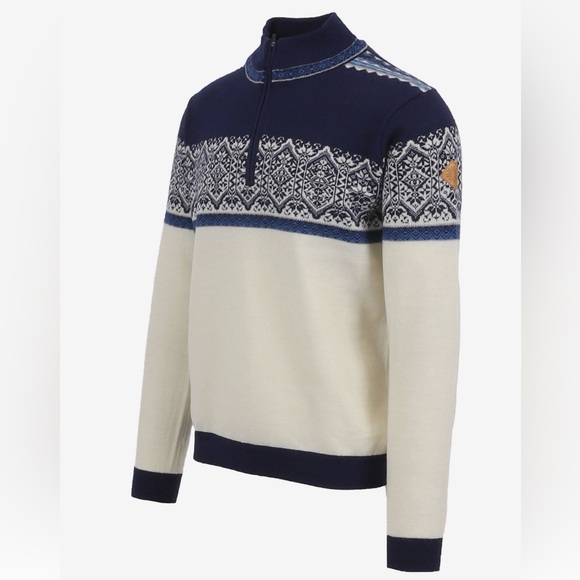 ICEWEAR Hamar Classic Men's Norwegian Sweater White Size L - Picture 5 of 5